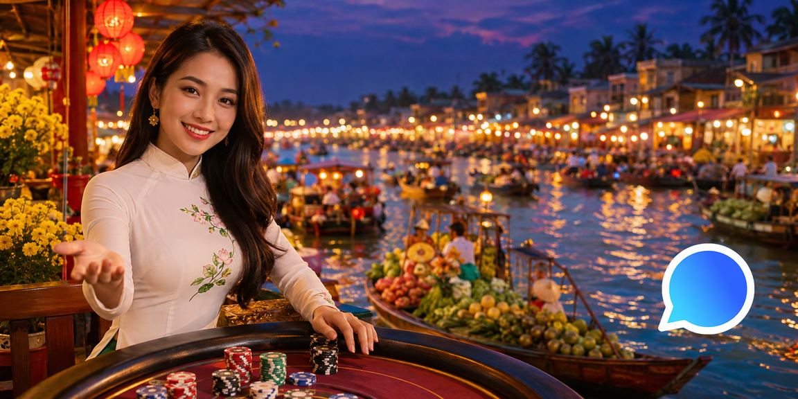 Không gian casino trực tuyến tại kv3 Bối cảnh casino trực tuyến hiện đại dành cho người dùng Việt Nam